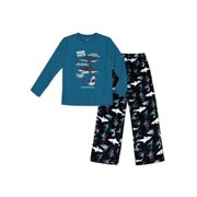 Wonder Nation Boys 2-Piece Pajama Set Sizes 4-18 & Husky