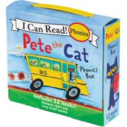 My First I Can Read: Pete the Cat 12-Book Phonics Fun!: Includes 12 Mini-Books Featuring Short and Long Vowel Sounds (Paperback)