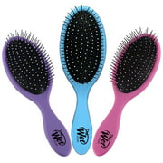 3 Pack The Wet Brush Squirt Travel Hair Brush sets for Women, Pink/Purple/Blue