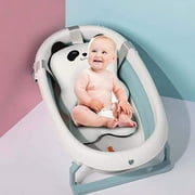Shldybc Baby Bath Tub, Portable Baby Shower Bath Tub Pad Non-Slip Bathtub Mat Newborn on Clearance